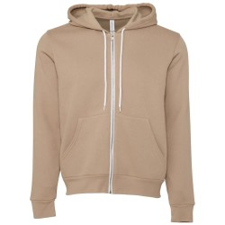 Unisex Sponge Fleece Full-Zip Hoodie