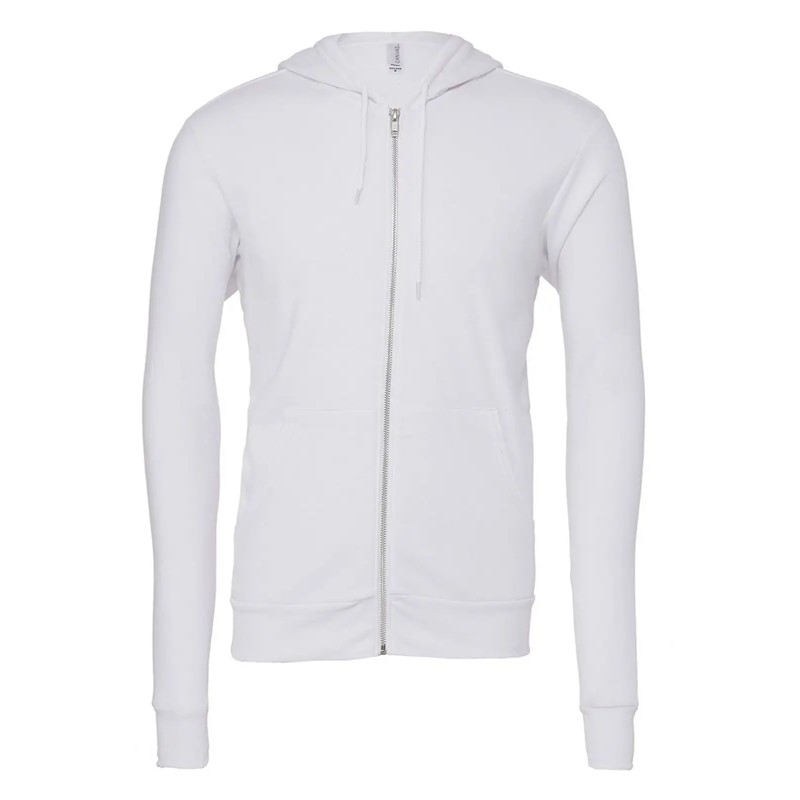 Unisex Sponge Fleece Full-Zip Hoodie
