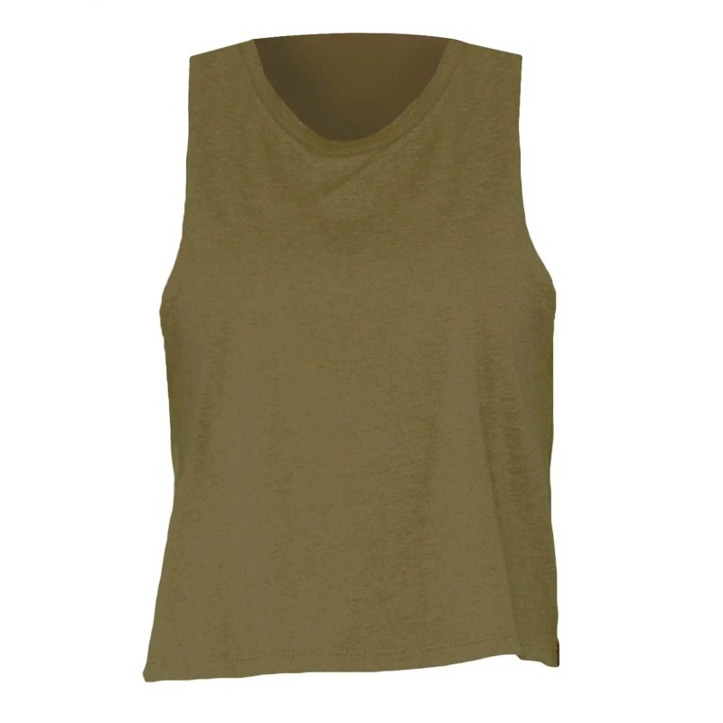 Women's Racerback Cropped Tank