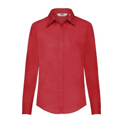 Ladies Poplin Shirt Long Sleeve