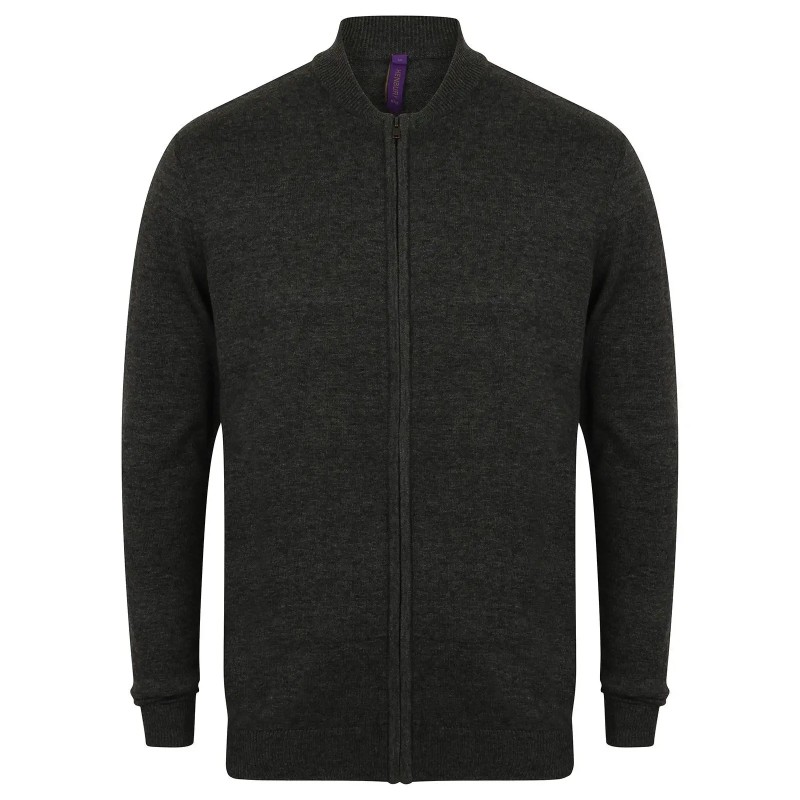 Unisex Zip Through Cardigan