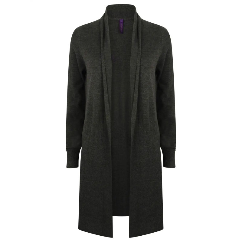Ladies' Longline Open Cardigan