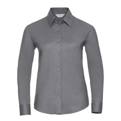 Ladies' Long Sleeve Easy Care Oxford Shirt