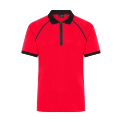 Men's Zip-Polo