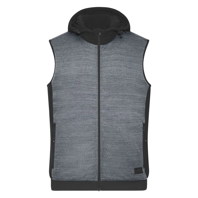 Menâs Padded Hybrid Vest