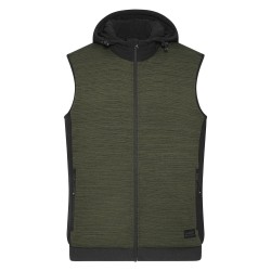 Menâs Padded Hybrid Vest