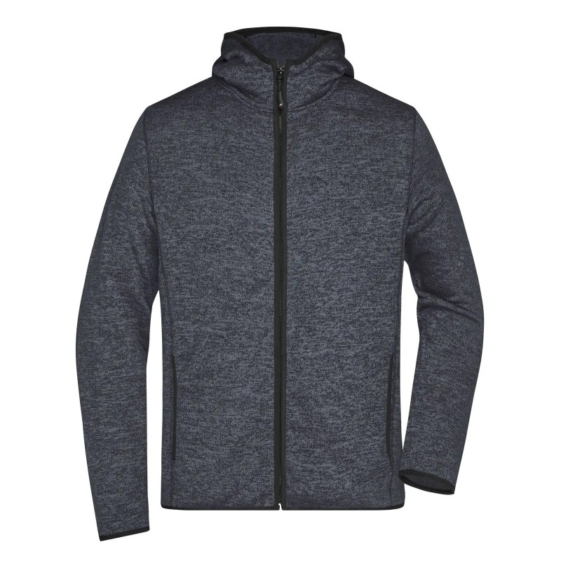 Men's Knitted Fleece Hoody