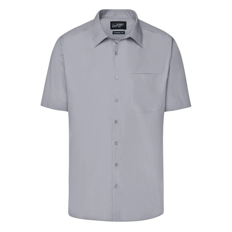Men's Business Shirt Shortsleeve