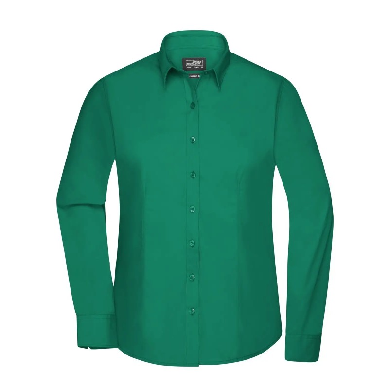 Ladies' Shirt Longsleeve Poplin