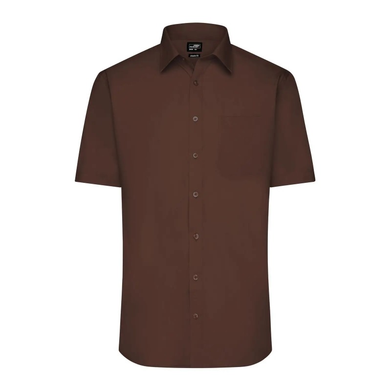 Men's Shirt Shortsleeve Poplin