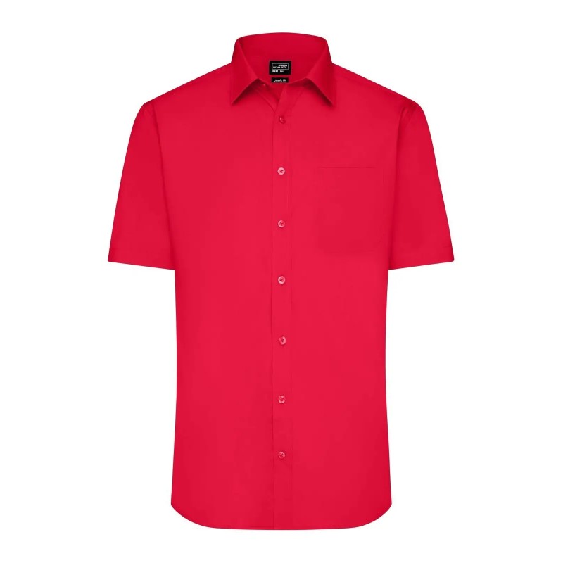 Men's Shirt Shortsleeve Poplin