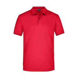 Men's Elastic Polo PiquÃ©