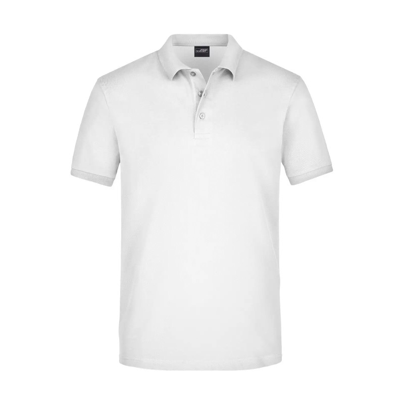 Men's Elastic Polo PiquÃ©