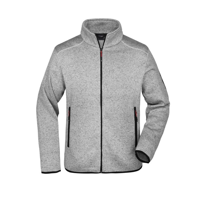 Men's Knitted Fleece Jacket