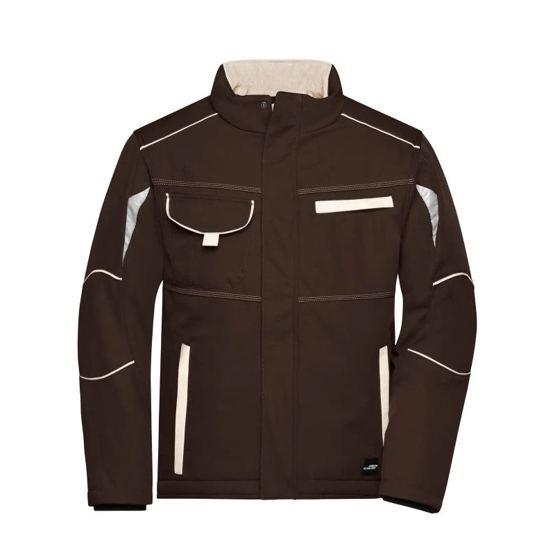 Workwear Softshell Padded Jacket - Color