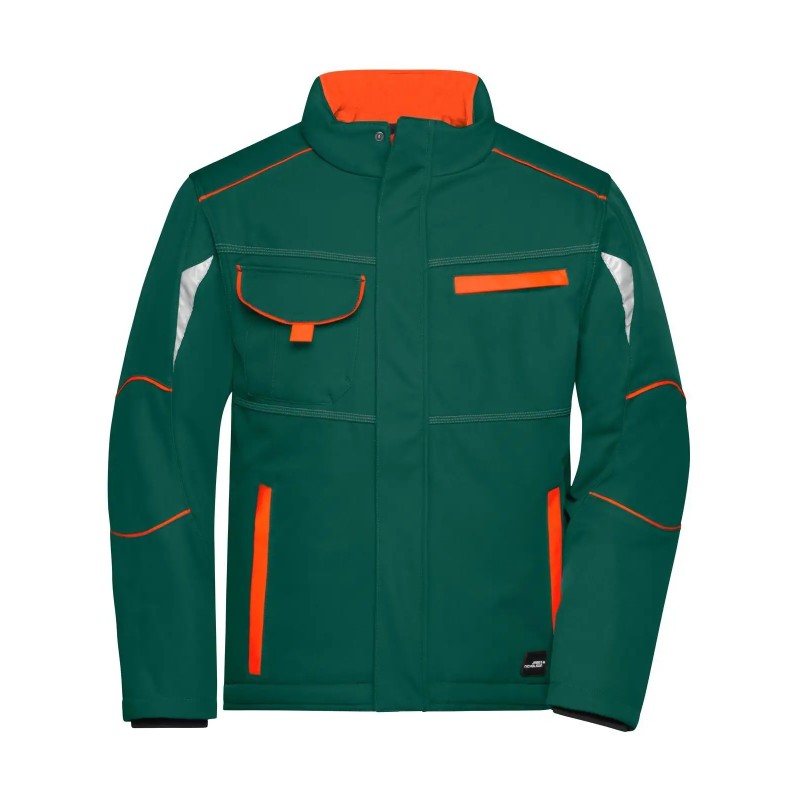 Workwear Softshell Padded Jacket - Color