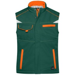 Workwear Softshell Padded Vest - Color