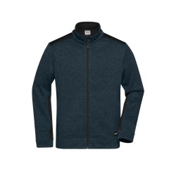 Men's Knitted Workwear Fleece Jacket - Strong