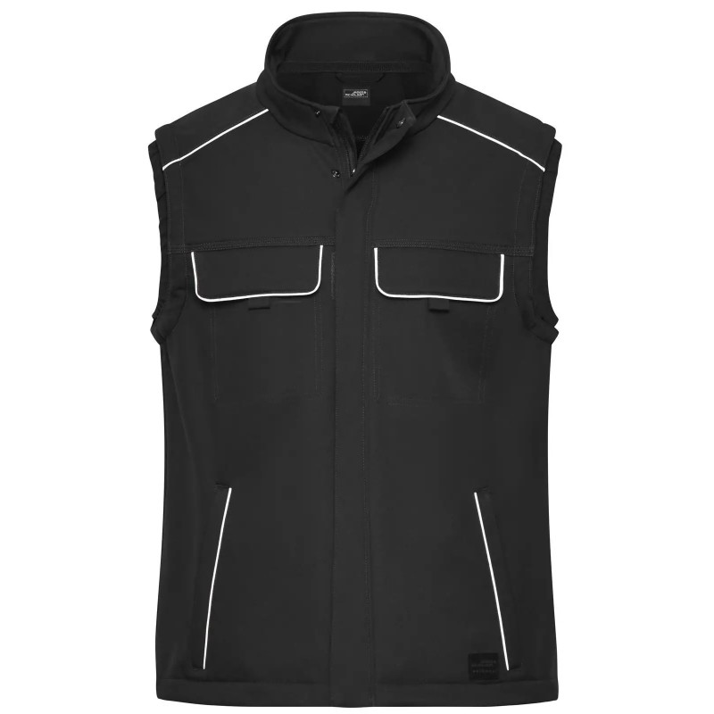 Workwear Softshell Vest - Solid