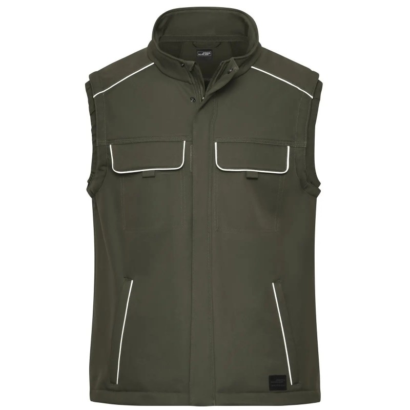 Workwear Softshell Vest - Solid