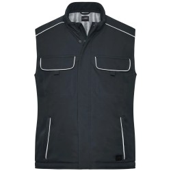 Workwear Softshell Padded Vest - Solid