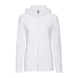 Ladies Lightweight Hooded Sweat Jacket