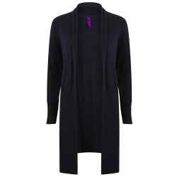 Ladies' Longline Open Cardigan