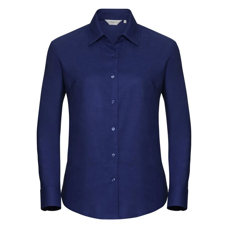 Ladies' Long Sleeve Easy Care Oxford Shirt