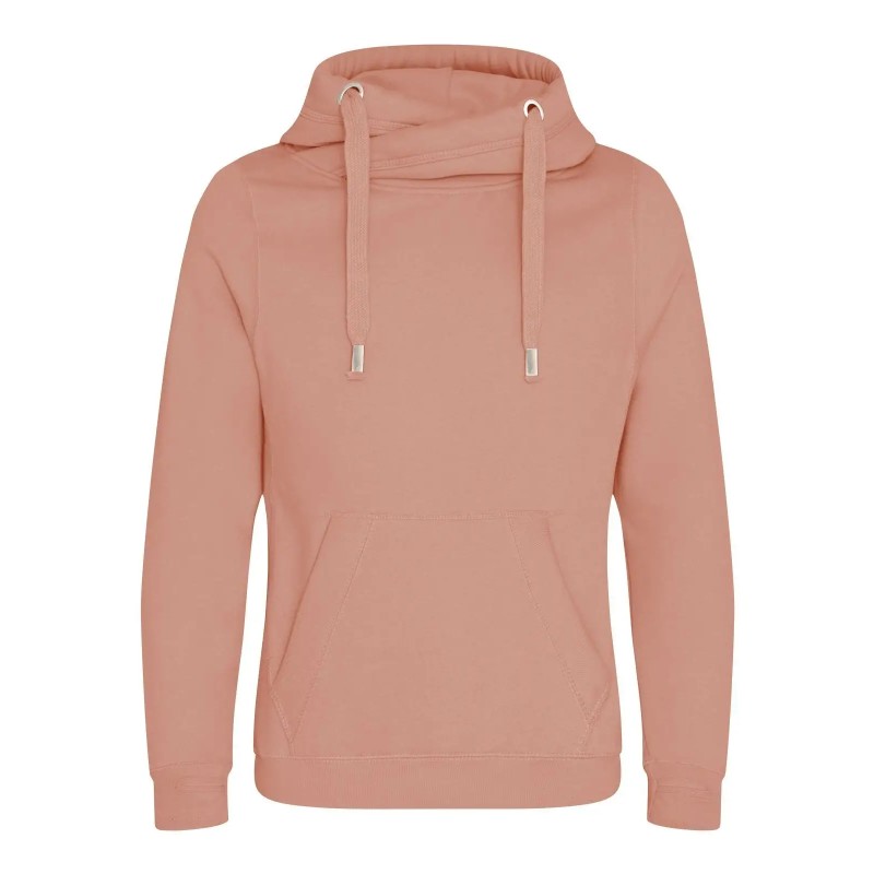 Cross Neck Hoodie