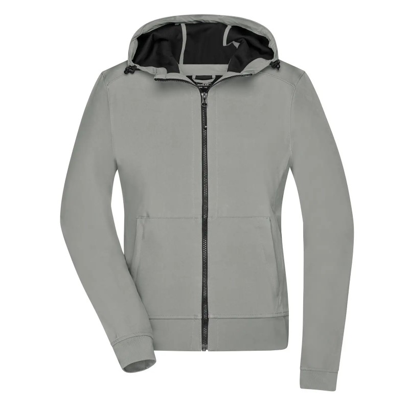 Ladies' Hooded Softshell Jacket