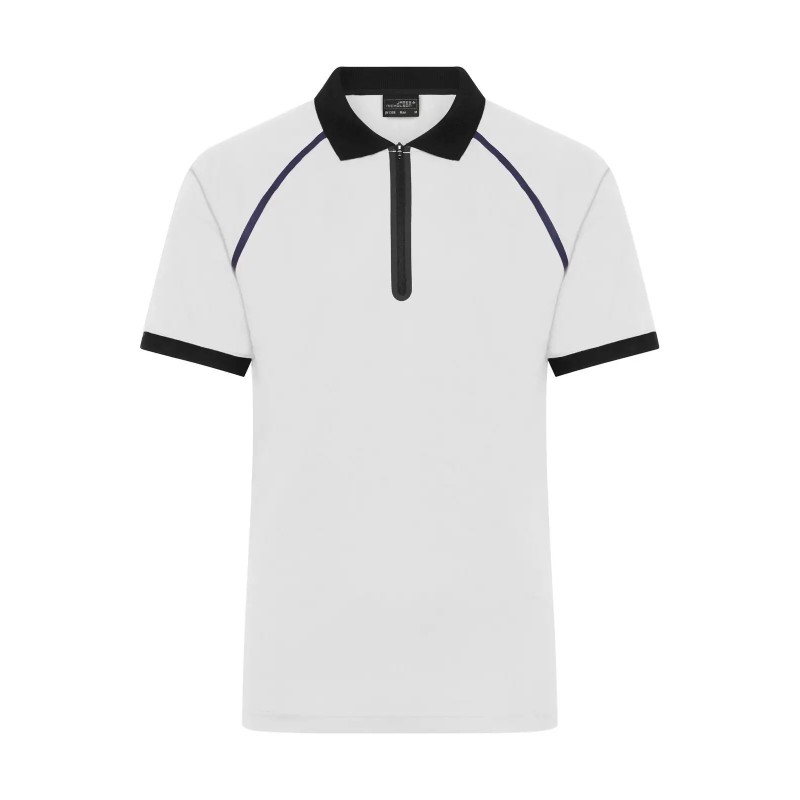 Men's Zip-Polo