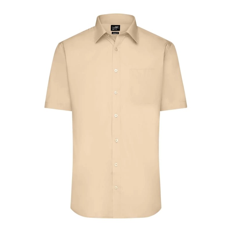 Men's Shirt Shortsleeve Poplin