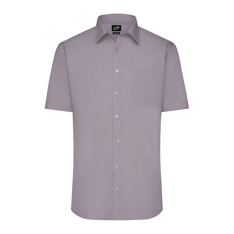Men's Shirt Shortsleeve Poplin