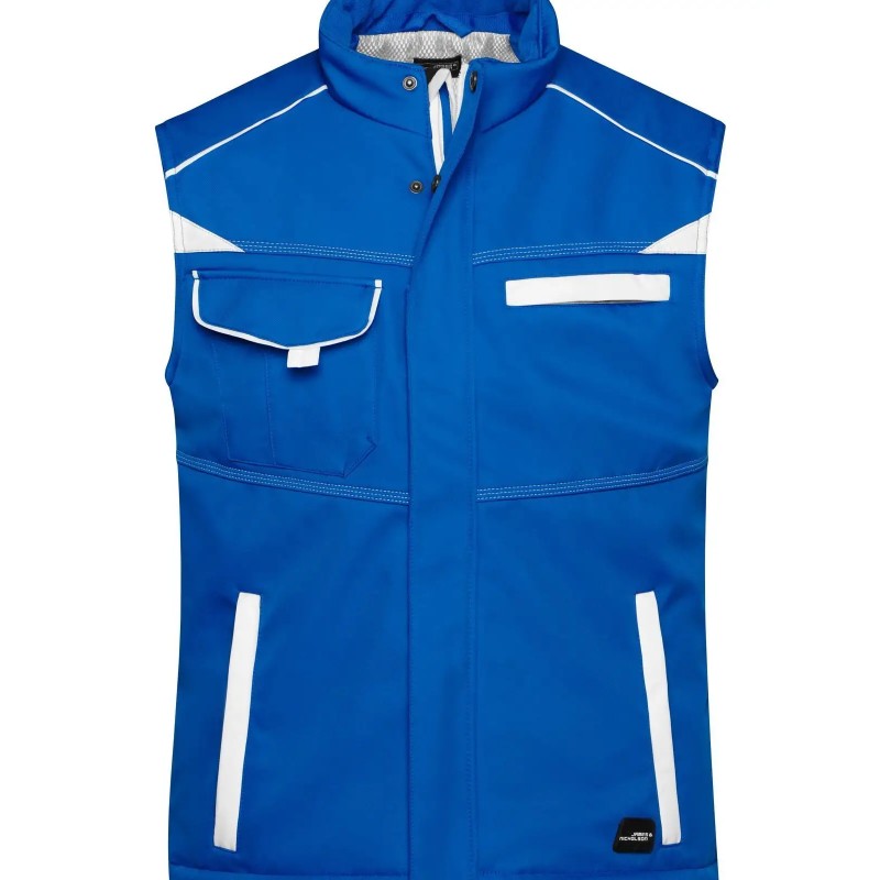 Workwear Softshell Padded Vest - Color