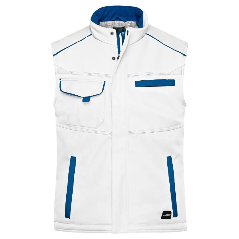 Workwear Softshell Padded Vest - Color