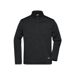 Men's Knitted Workwear Fleece Half-Zip - Strong