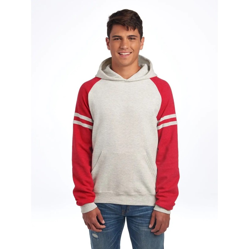 NuBlend Varsity Colour-Block Hooded Sweatshirt