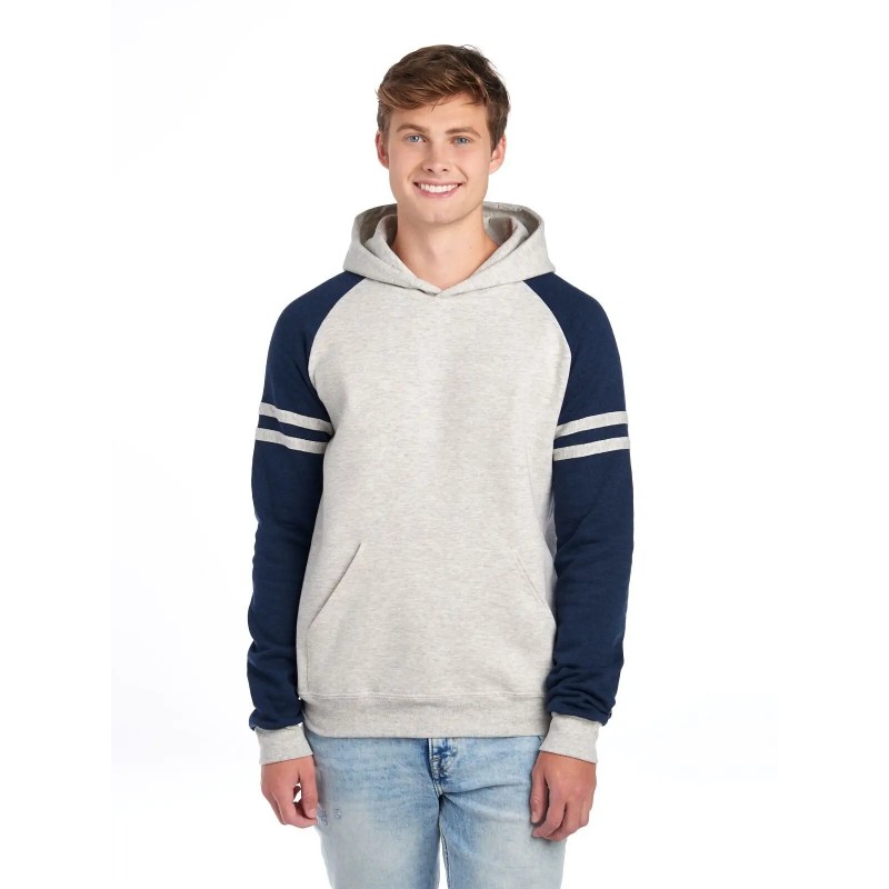 NuBlend Varsity Colour-Block Hooded Sweatshirt