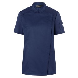 Short-Sleeve Ladiesâ Chef Jacket Modern-Look
