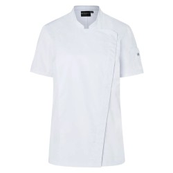 Short-Sleeve Ladiesâ Chef Jacket Modern-Look
