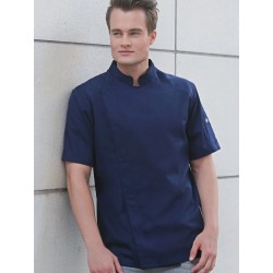 Short-Sleeve Chef Jacket Modern-Look