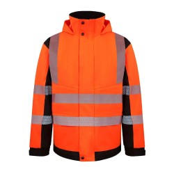 Hi-Vis Softshell Rain Jacket Printable Copenhagen