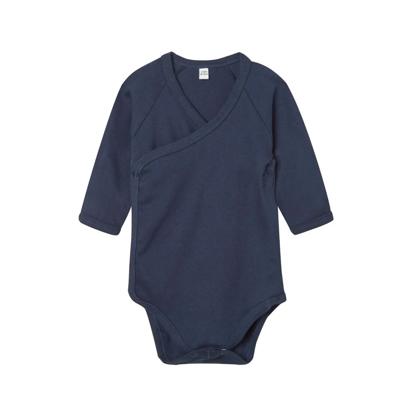 Baby Long Sleeve Kimono Bodysuit