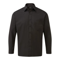 Men's Long Sleeve Poplin Shirt