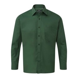 Men's Long Sleeve Poplin Shirt