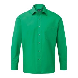 Men's Long Sleeve Poplin Shirt