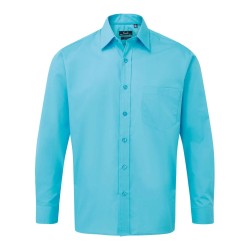 Men's Long Sleeve Poplin Shirt