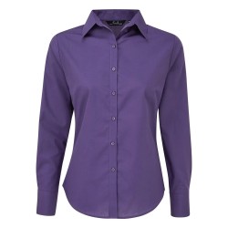 Poplin Long Sleeve Blouse