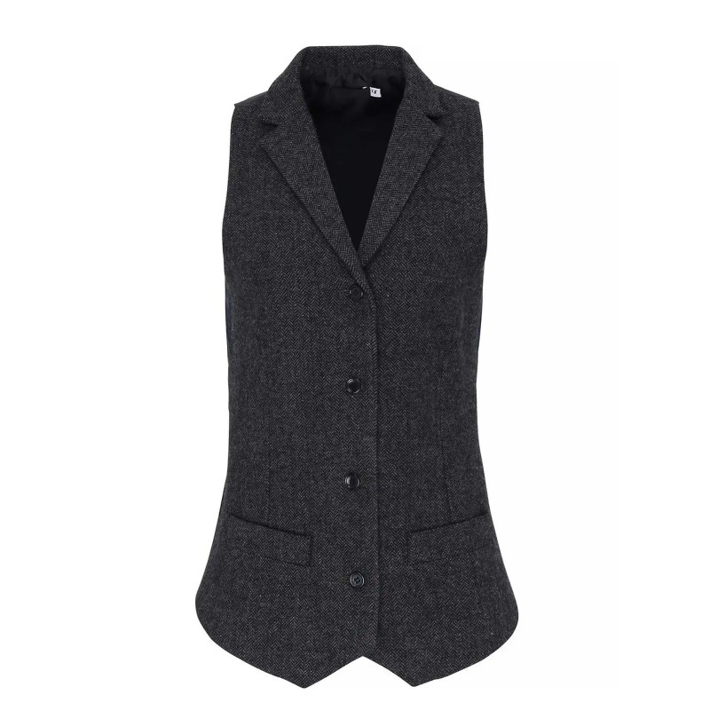 Ladies' Herringbone Waistcoat