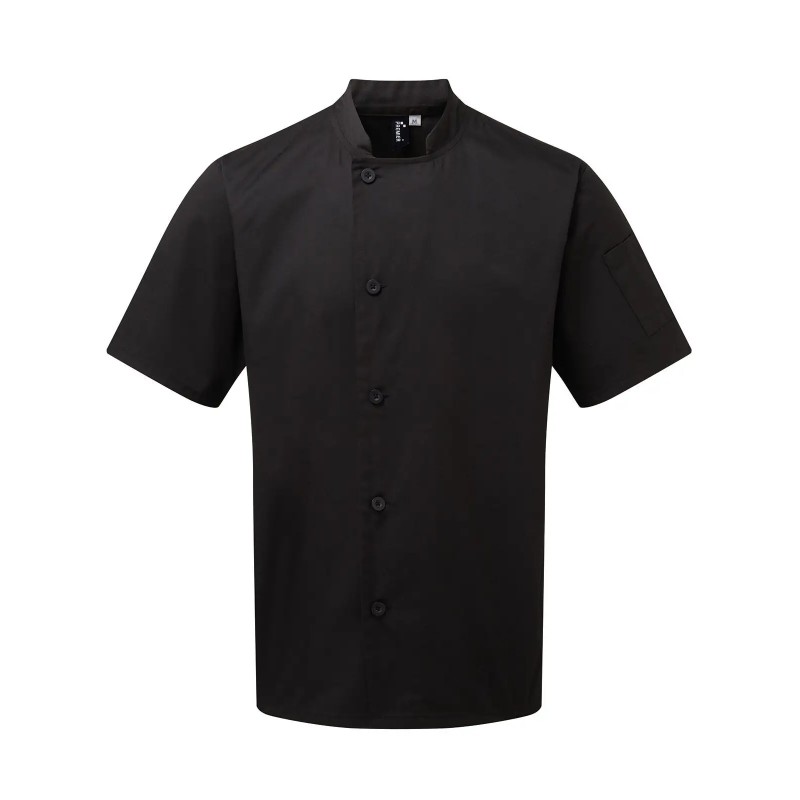 âEssential' Short Sleeve Chef's Jacket